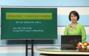 Dạy học trên truyền hình: Ôn tập kiến thức Tiếng Anh 12 ( 20/04/2020 )
