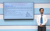 Dạy học trên truyền hình: Ôn tập kiến thức Toán 9 - Chuyên đề: Đường tròn nội tiếp tam giác và Đường tròn bàng tiếp tam giác_ Phần tiếp ( 26/03/2020 )