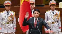 Chủ tịch nước Lương Cường tuyên thệ nhậm chức