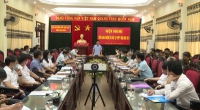 Hội nghị triển khai nhiệm vụ diễn tập khu vực phòng thủ (KVPT) tỉnh Nam Định năm 2021.