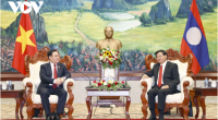 Tổng Bí thư, Chủ tịch nước Lào: Quan hệ Việt - Lào phát triển tốt đẹp, vững chắc