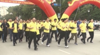 UBND tỉnh tổ chức ngày chạy Olimpic vì sức khỏe toàn dân và khai mạc giải Việt dã tỉnh Nam Định năm 2019. 