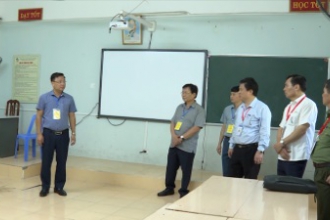 Ban Chỉ đạo cấp quốc gia kiểm tra công tác tổ chức kỳ thi tốt nghiệp THPT năm 2022 tại Nam Định