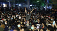 Biểu tình lớn nhất từ năm 2014 nổ ra ở Thái Lan