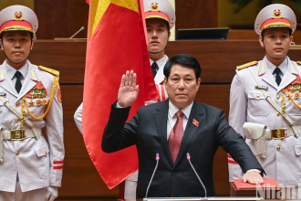 Chủ tịch nước Lương Cường tuyên thệ nhậm chức